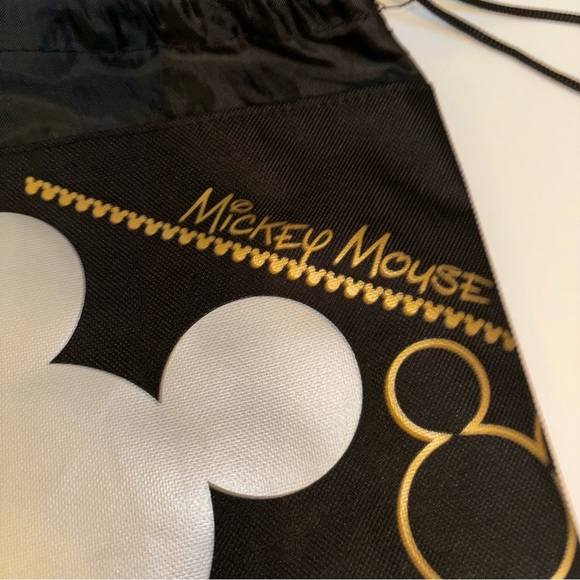 Disney Mickey Mouse Drawstring Bag Backpack String Pouch Sling Cinch Tote Bag - Picture 3 of 6
